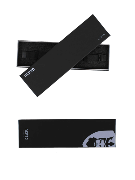 Black Packaging Open
